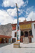 Ladakh - Likir Gompa, the courtyard 